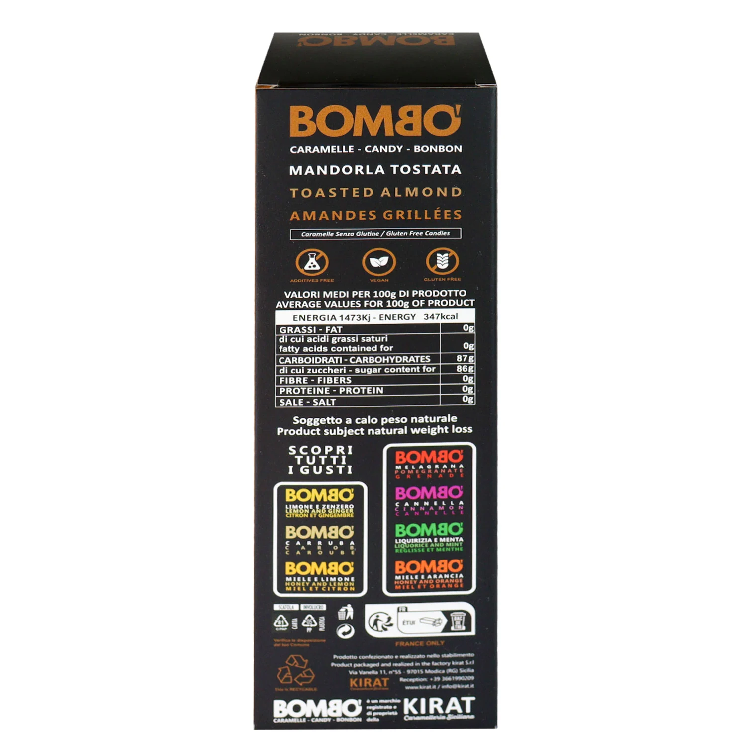 Caramelle Bombò Mandorla Tostata 500gr - immagine 4