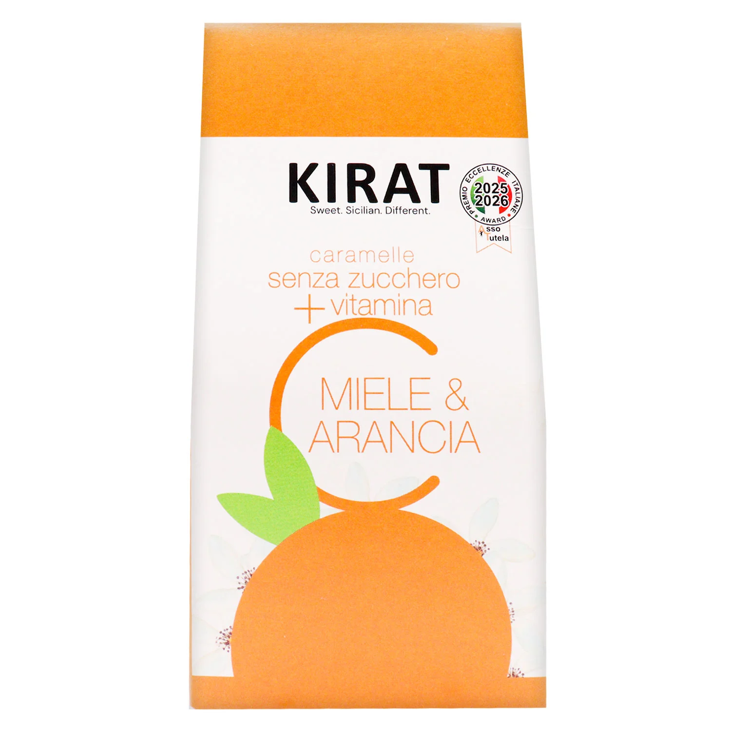Caramelle Miele e Arancia senza Zucchero con Vitamina C