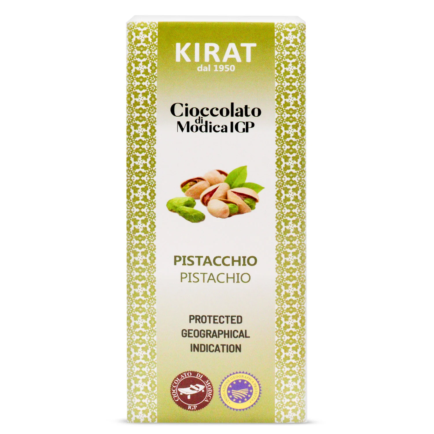 Cioccolato IGP Kirat Pistacchio 100 gr