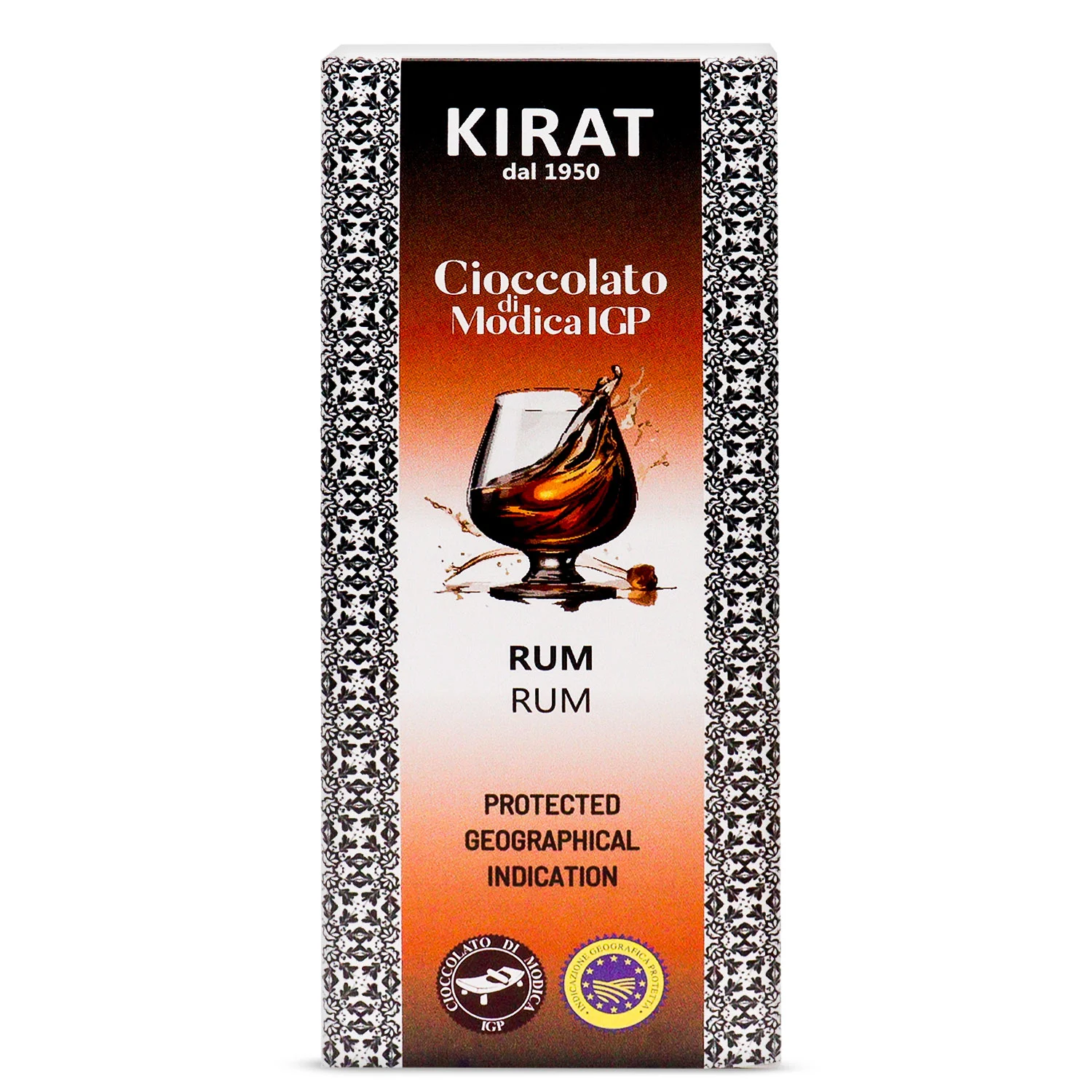 Cioccolato IGP Kirat Rum 100 gr