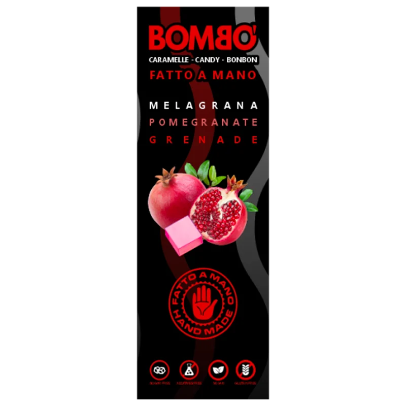 Caramelle Bombò Melagrana 100gr