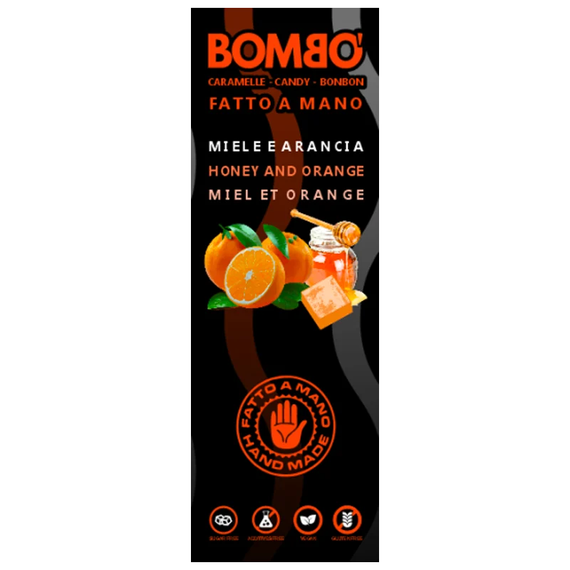 Caramelle Bombò Miele Arancia 100gr