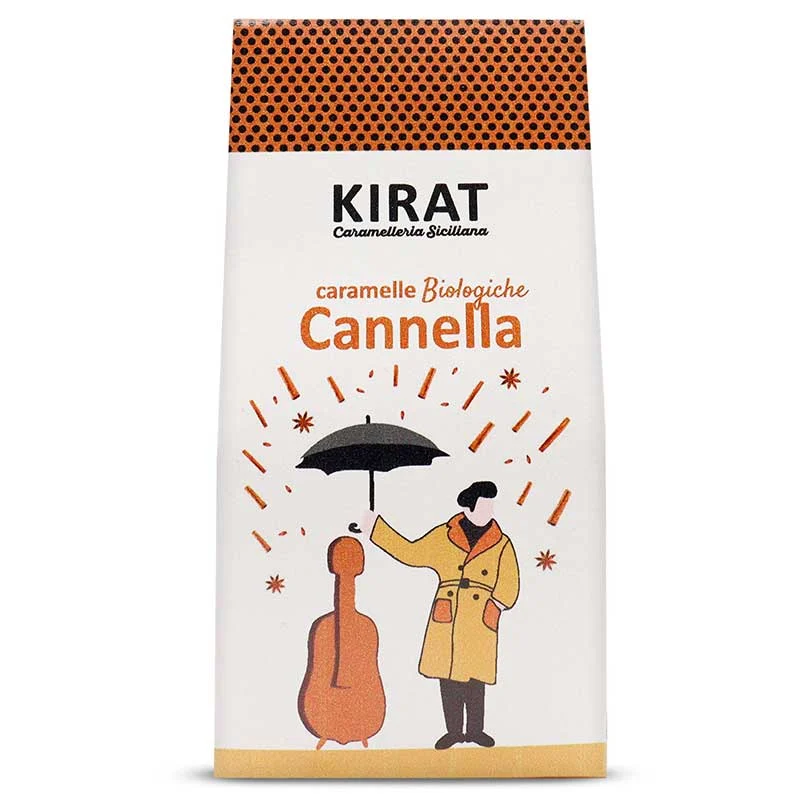Caramelle Biologiche Vegane Cannella da 40g