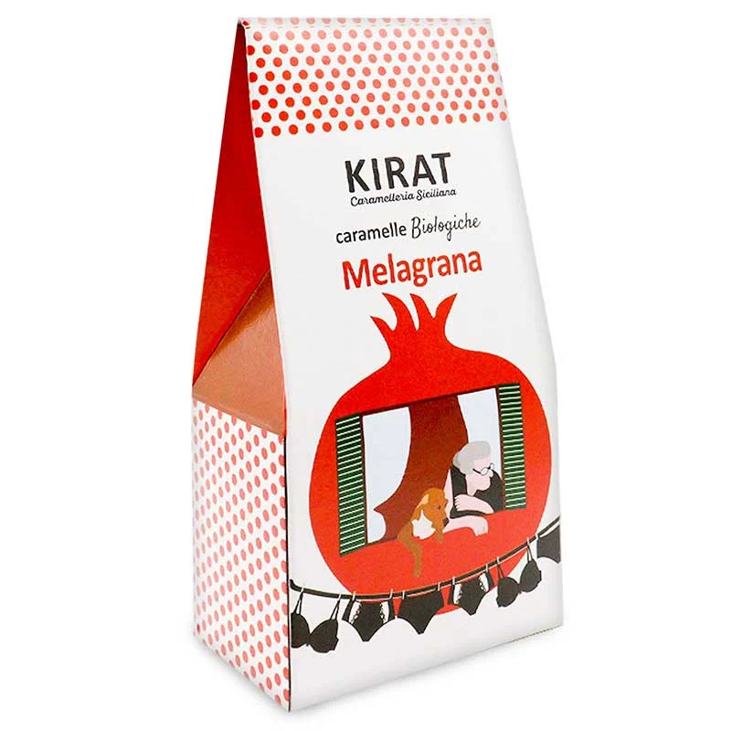 Caramelle Biologiche Vegane Melagrana da 40g - immagine 2